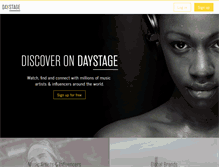 Tablet Screenshot of daystage.com